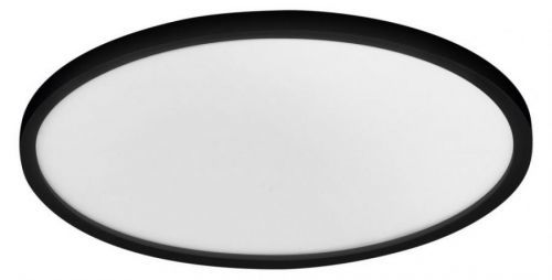 SAPHO - ORBIS DISC kúpeľňové stropné svietidlo IP44, priemer 500mm, WIFI stmievateľné + teplota farby, 4000lm, 32W, čierna AC314270055
