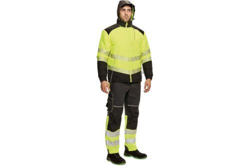 KNOXFIELD PROFI HV obojstr.bunda žltá L