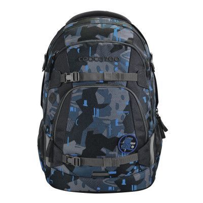 Školský batoh Coocazoo MATE, Blue Craft, certifikát AGR