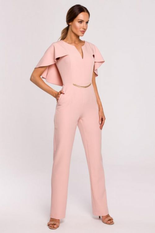 Made Of Emotion Jumpsuit M670 Powder Pink S