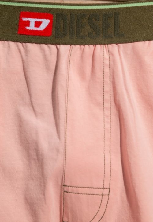 Dámske pyžamo A03893 - 0WCAX ružová/khaki - Diesel M khaki-ink