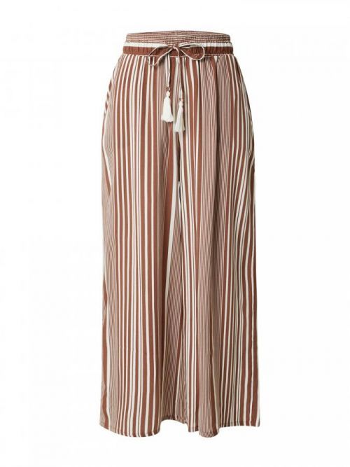 Sublevel Nohavice 'DOB'  hnedá / biela