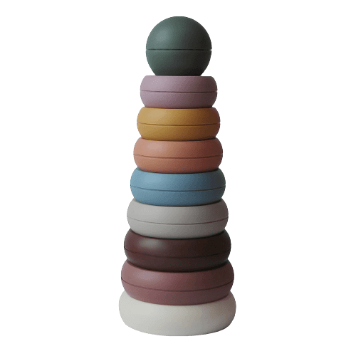 Mushie Stohovacie krúžky rustic