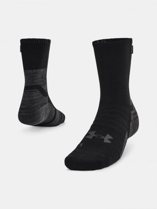 UA ArmourDry Run Wool Ponožky Under Armour Čierna