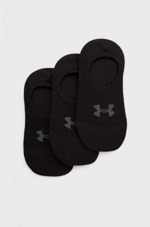 Ponožky Under Armour dámske, čierna farba