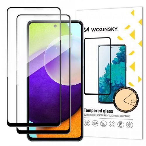 MG Full Glue 2x ochranné sklo na Samsung Galaxy A52s 5G / A52 5G / A52 4G, čierne