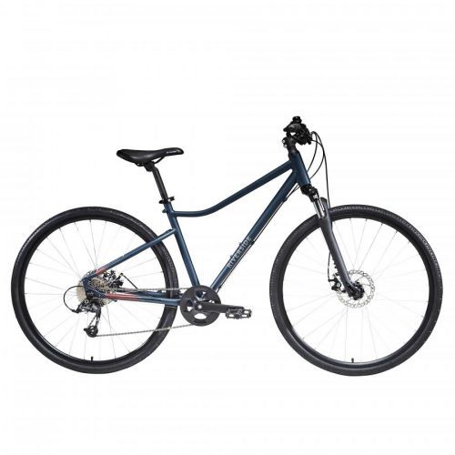Trekingový bicykel RIVERSIDE 500 modrý