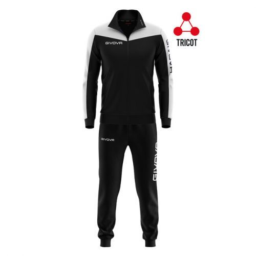 TUTA ROMA TRIACETATO NERO/BIANCO Tg. L