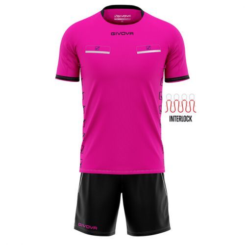 KIT FLAG FUXIA/NERO Tg. M