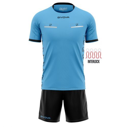 KIT FLAG TURCHESE/NERO Tg. L