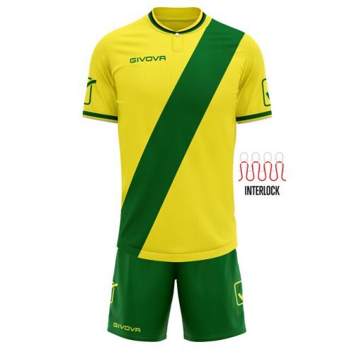 KIT PLATE GIALLO/VERDE Tg. M