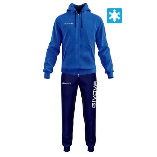 TUTA KING FELPA AZZURRO/BLU Tg. XS