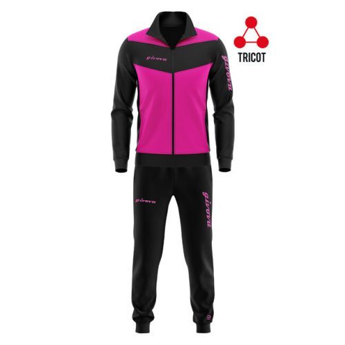 TUTA LUXURY  VISA IN TRIACETATO FUXIA/NERO Tg. L