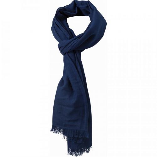 Myrtle Beach Ľahký šál Summer Breeze MB6569 - Tmavě modrá | 190 x 77 cm