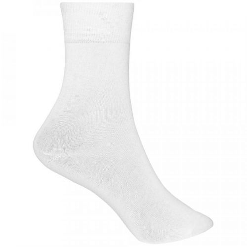 James & Nicholson Funkčné ponožky vysoké JN207 - Bílá | 35-38