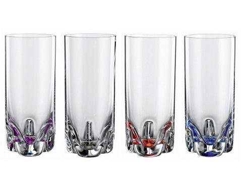 Poháre na vodu sada (4 ks), 300 ml%