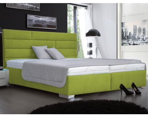 Posteľ Windy 180x200 cm, limetová látka%