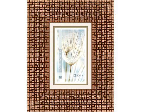 Fotorámik Glamour 10x15 cm, medený%