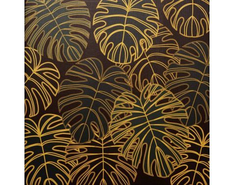 Obraz na stenu Boho listy, 65x65 cm%