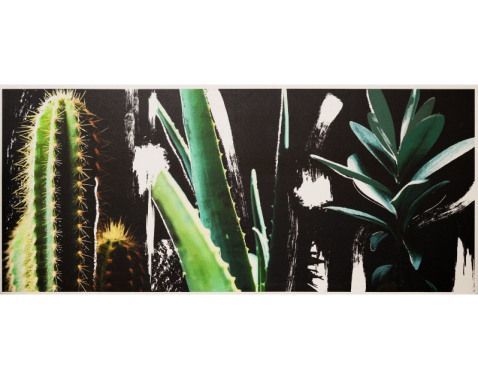Obraz na stenu Boho kaktusy, 150x65 cm%