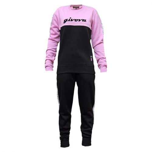 TUTA DONNA 100 G/COLLO CON BANDA IN FELPA LILLA/NERO Tg. S