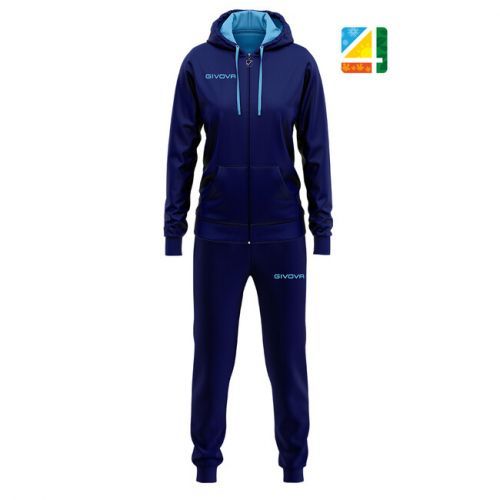 TUTA LADY BLU/TURCHESE Tg. 3XS