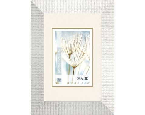 Fotorámik Glamour 20x30 cm, biely%