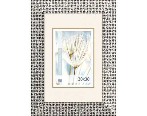 Fotorámik Glamour 20x30 cm, strieborný%