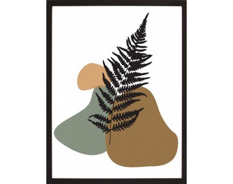 Rámovaný obraz Botanik II, 30x40 cm%