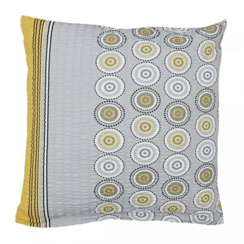 Bellatex Obliečka na vankúšik Krúžky krepová, 40 x 40 cm