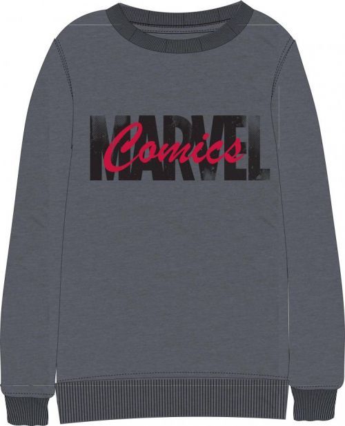 EPlus Pánska mikina - Marvel Comics sivá Veľkosť - dospelý: S