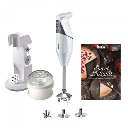 Tyčový mixér typu D SWEET DELIGHTS Bamix 200 W biely