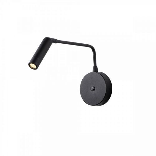 Nástěnná lampa Ugur černá