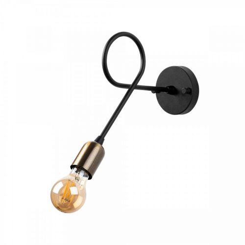 Nástěnná lampa Viraj černá