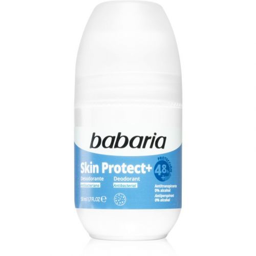 Babaria Deodorant Skin Protect+ dezodorant roll-on s antibakteriálnou prísadou 50 ml