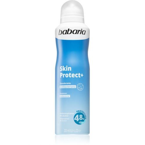Babaria Deodorant Skin Protect+ dezodorant v spreji s antibakteriálnou prísadou 200 ml