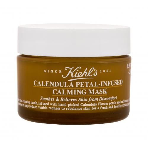 Kiehl's Calendula Petal-Infused Calming Mask 28 ml pleťová maska pre ženy na veľmi suchú pleť; na citlivú a podráždenú pleť; na dehydratovanu pleť