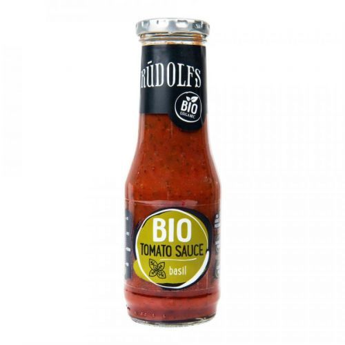 Omáčka paradajková s bazalkou 300 g BIO   RUDOLFS