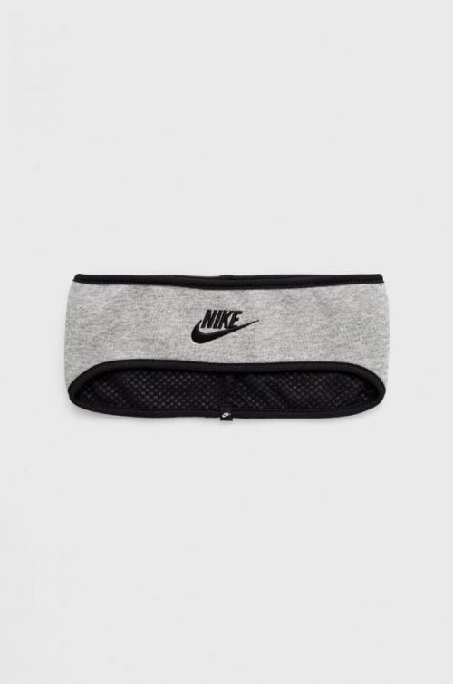 Čelenka Nike šedá farba