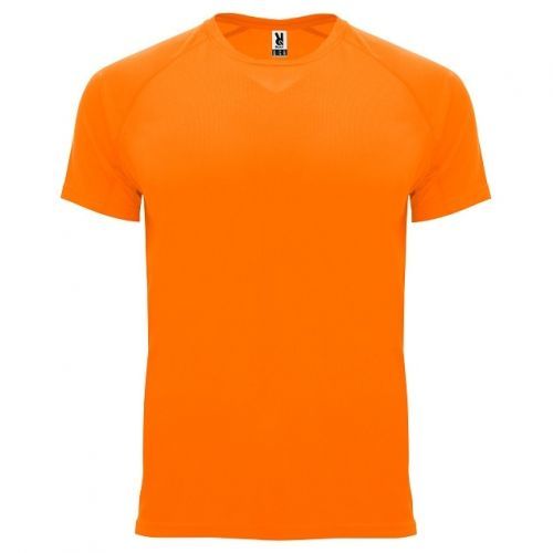 Pánske športové tričko Roly Bahrain - oranžové svietiace, S