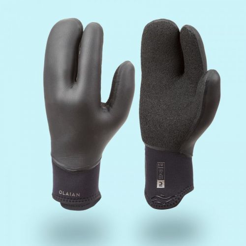 Rukavice na surf neoprénové 5 mm do veľmi studených vôd