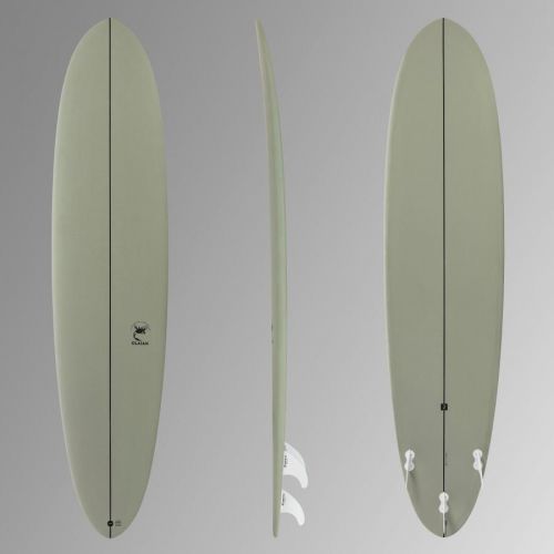 Surfovacia doska 500 Hybrid 8' dodávaná s 3 plutvičkami