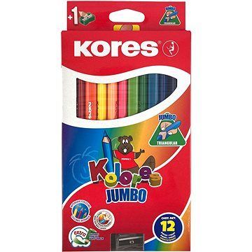 KORES JUMBO KOLORES 12 farieb