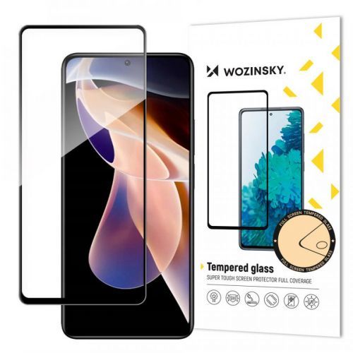 Wozinsky ochranné tvrdené sklo pre Xiaomi Redmi Note 11 Pro Plus/Redmi Note 11 Pro - Čierna KP15360