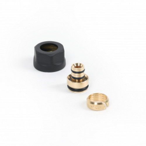 Terma adaptér AL-PEX GW 3/4" – ∅16x2 Čierna matná