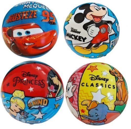 Lopta Mickey-Minnie-McQueen-Princess-Classics Fun Times 11cm - náhodný
