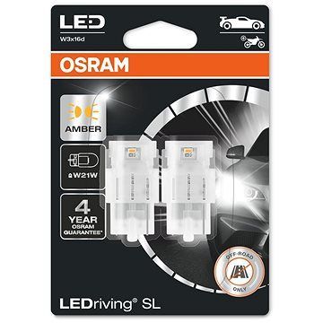 OSRAM LEDriving SL W21 W Žltá 12 V dva kusy v balení