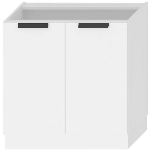 Kuchynská skrinka Denis d80 biely satén mat/biela