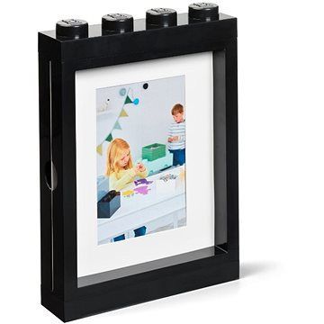 LEGO fotorámček – čierny