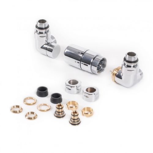 Terma pravá uhlová termostatická sada G 1/2" Chrome